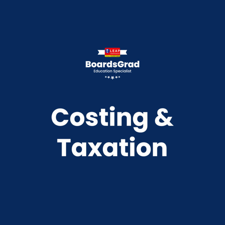 Cost and taxation